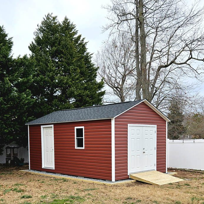Tidewater Sheds providing shed repairs, new shed construction and shed remodeling services to Virginia Beach, Chesapeake, Suffolk and North Carolina.