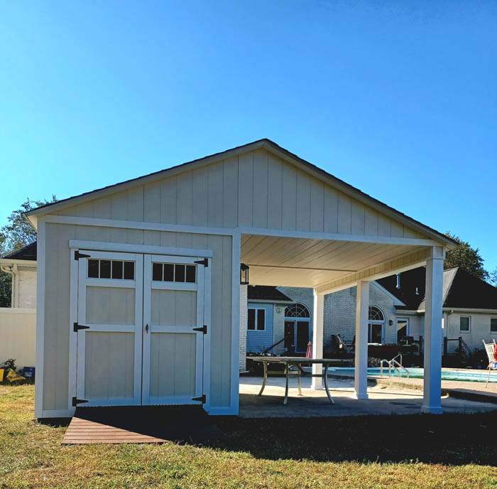 Tidewater Sheds providing shed repairs, new shed construction and shed remodeling services to Virginia Beach, Chesapeake, Suffolk and North Carolina.