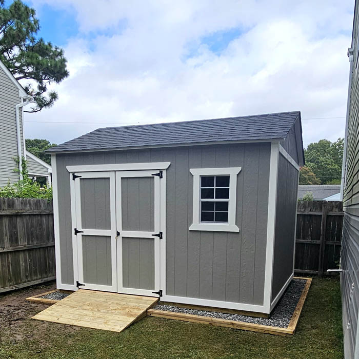 Tidewater Sheds providing shed repairs, new shed construction and shed remodeling services to Virginia Beach, Chesapeake, Suffolk and North Carolina.