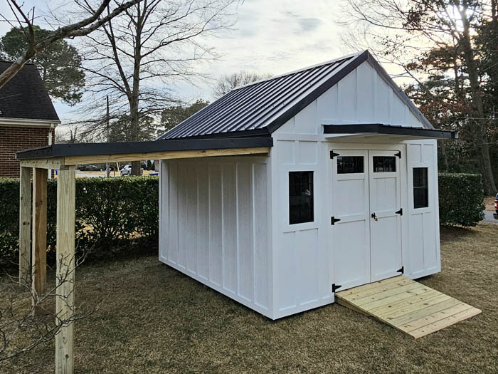 Tidewater Sheds providing shed repairs, new shed construction and shed remodeling services to Virginia Beach, Chesapeake, Suffolk and North Carolina.