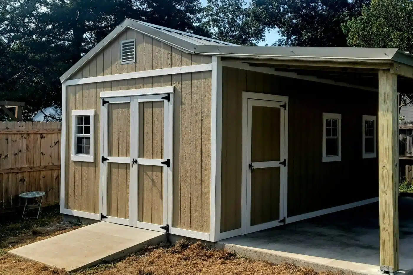 Tidewater Sheds providing shed repairs, new shed construction and shed remodeling services to Virginia Beach, Chesapeake, Suffolk and North Carolina.