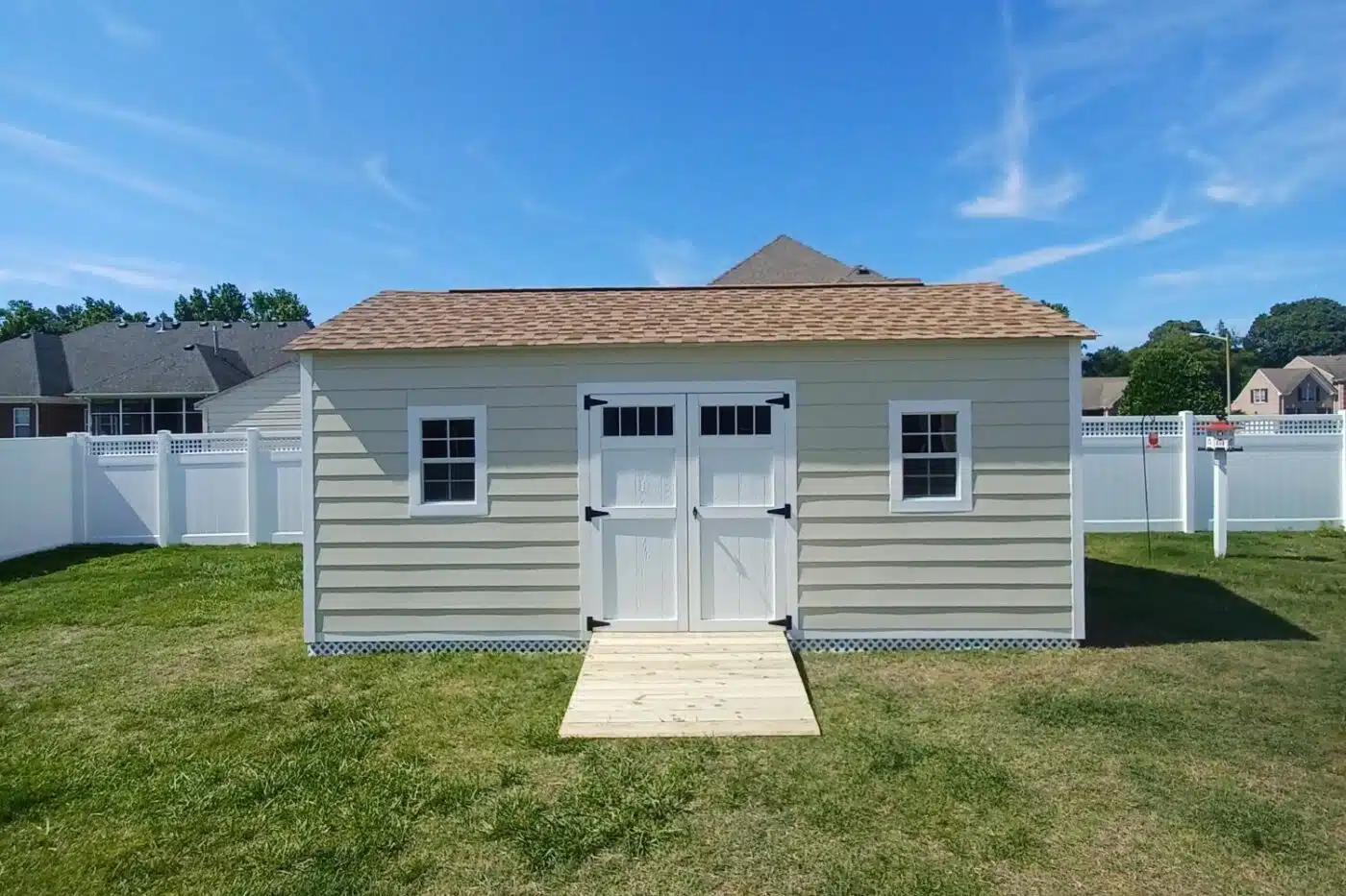 Tidewater Sheds providing shed repairs, new shed construction and shed remodeling services to Virginia Beach, Chesapeake, Suffolk and North Carolina.