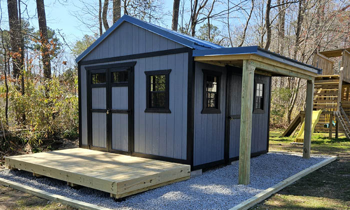 Tidewater Sheds providing shed repairs, new shed construction and shed remodeling services to Virginia Beach, Chesapeake, Suffolk and North Carolina.