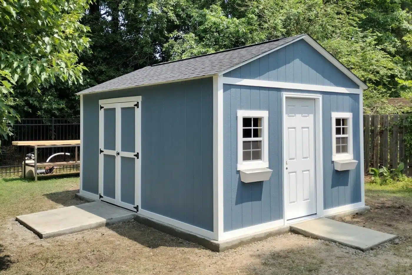 Tidewater Sheds providing shed repairs, new shed construction and shed remodeling services to Virginia Beach, Chesapeake, Suffolk and North Carolina.