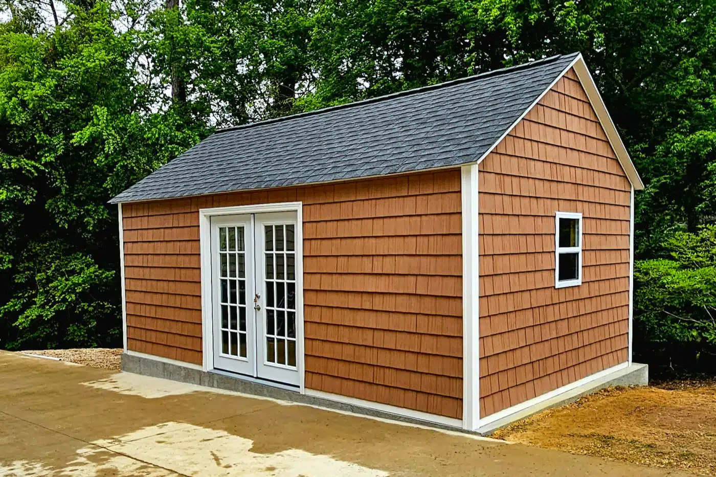 Tidewater Sheds providing shed repairs, new shed construction and shed remodeling services to Virginia Beach, Chesapeake, Suffolk and North Carolina.