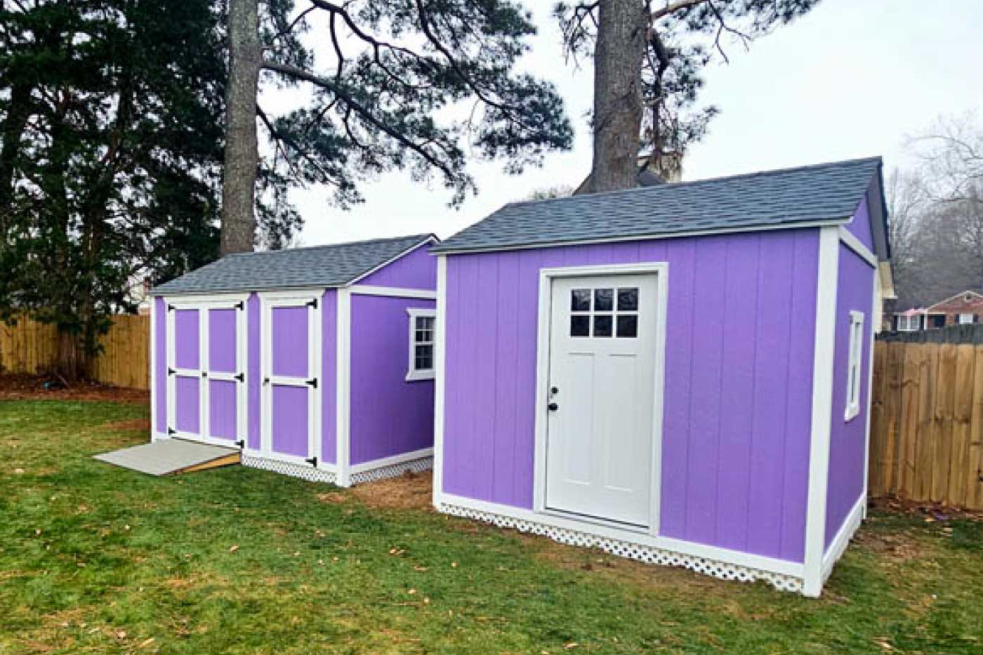 Tidewater Sheds providing shed repairs, new shed construction and shed remodeling services to Virginia Beach, Chesapeake, Suffolk and North Carolina.